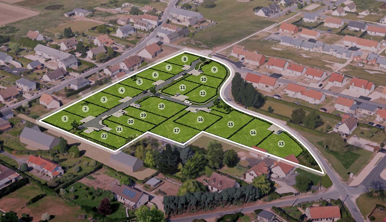 Nouveaux terrains à bâtir - Saint-Claude-de-Diray (41)